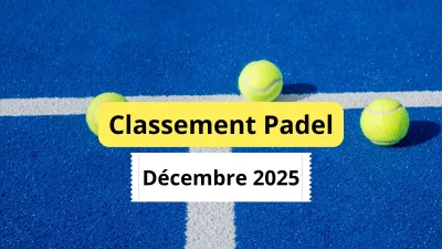 classement padel decembre 2025