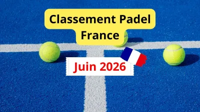 classement padel france juin 2026