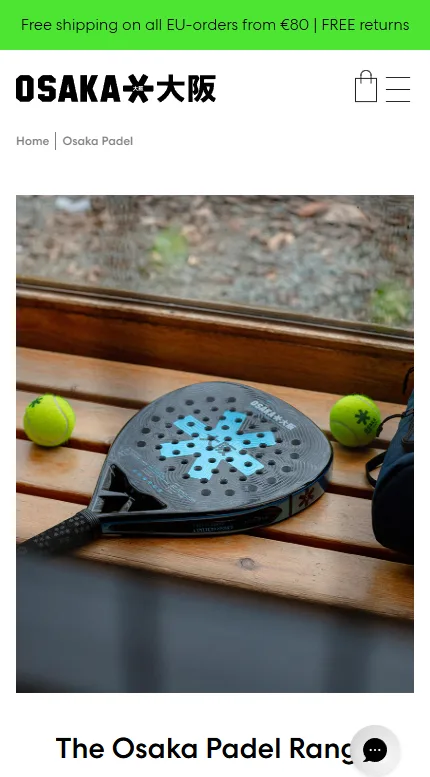 code promo osaka world padel